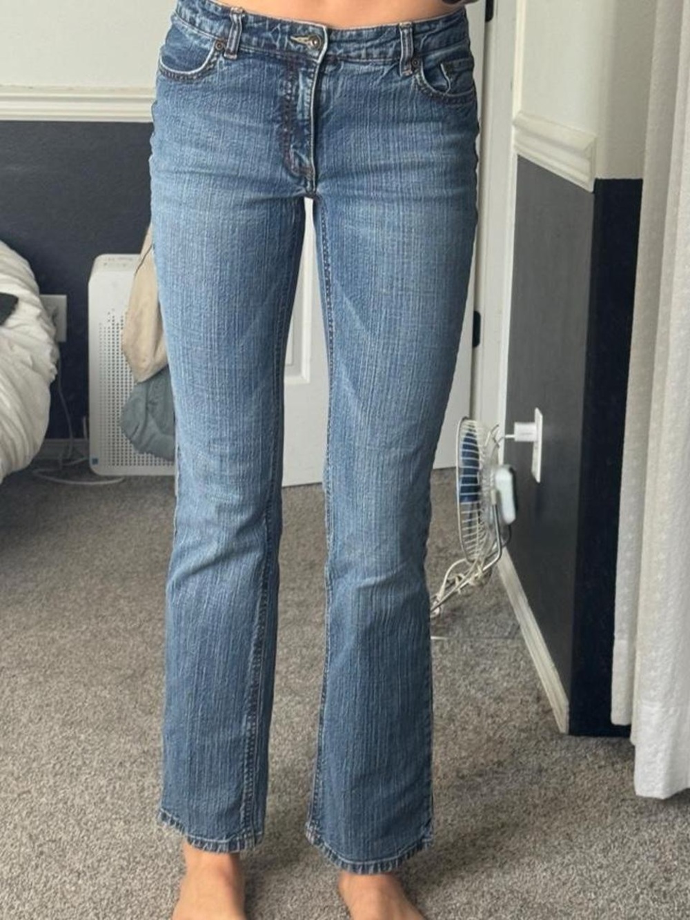 GAP Medium Blue Flared Jeans